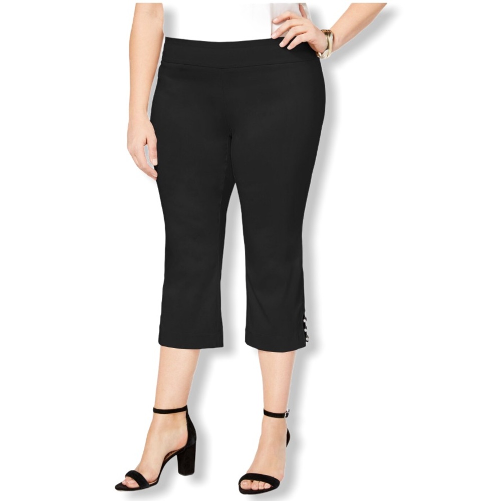 Jm Collection Plus Size Capri Pant